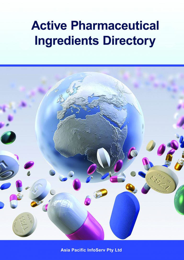Active Pharmaceutical Ingredients Directory API Publishing
